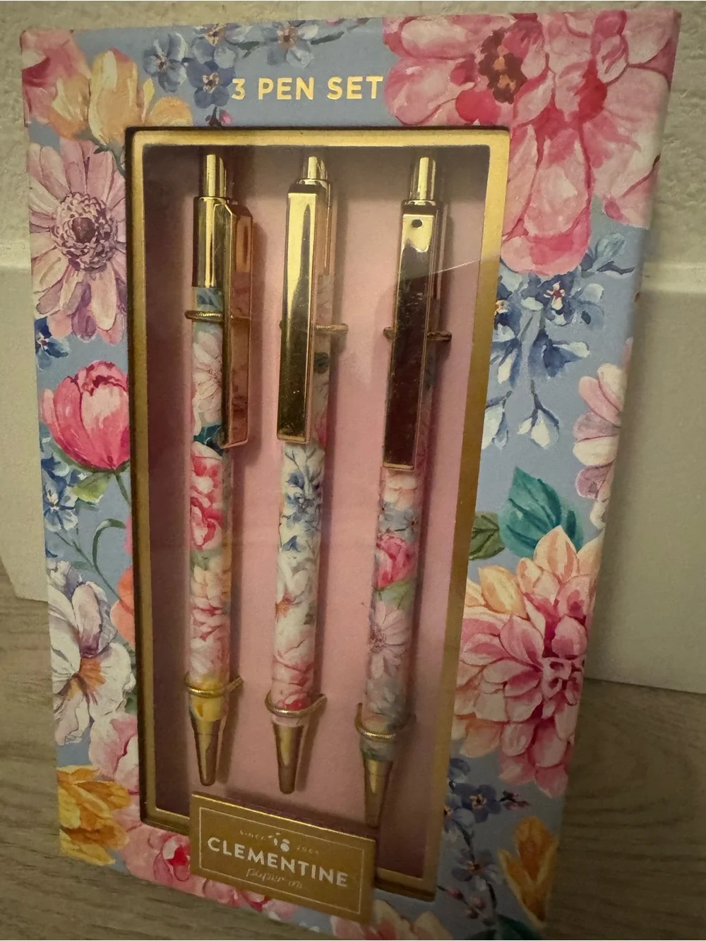 Clementine Floral 3-Pen Set - Pick ONE